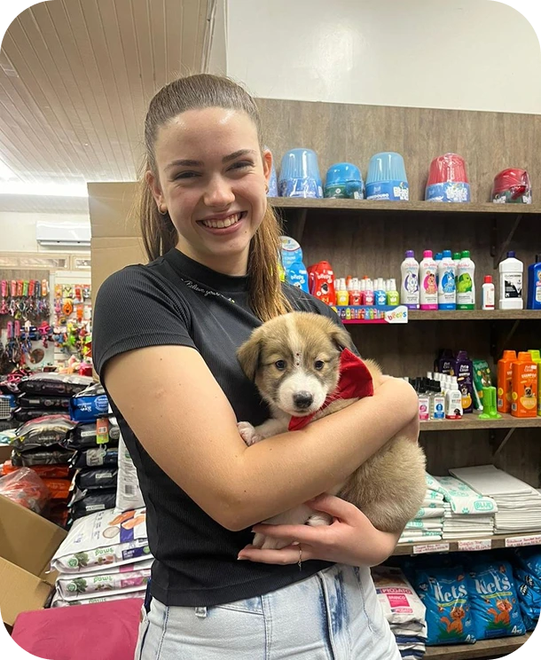 Raças e Patas Cliente satisfeito animais