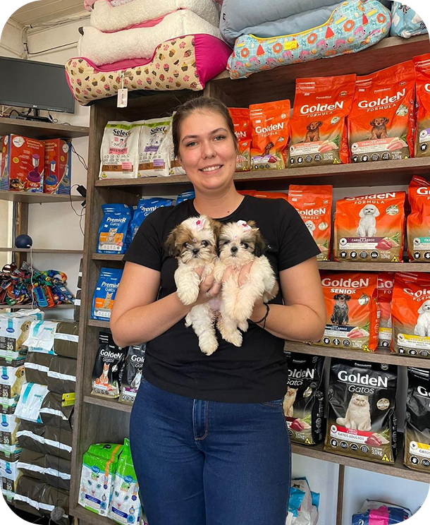 Raças e Patas Felicidade de pessoas com animais